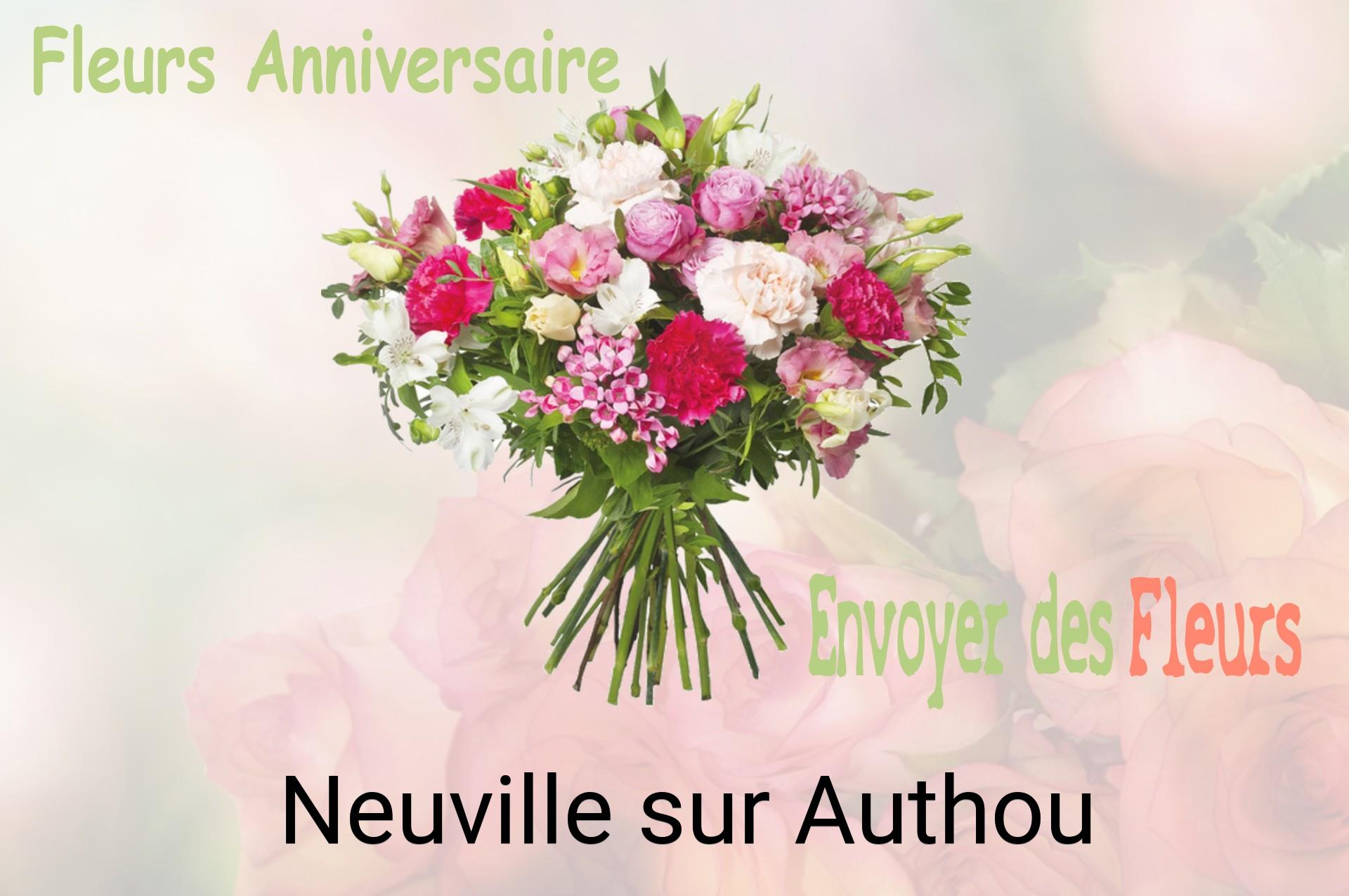 Bouquet de fleurs d’anniversaire livré à Neuville-sur-Authou