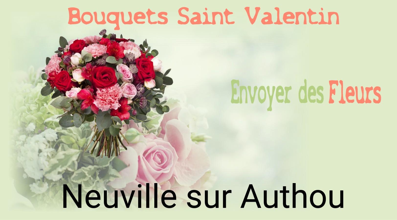 Roses de Saint-Valentin livrées à Neuville-sur-Authou
